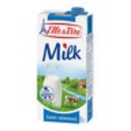 Picture of Elle & Vire Semi Skimmed Milk 1Litre(N)