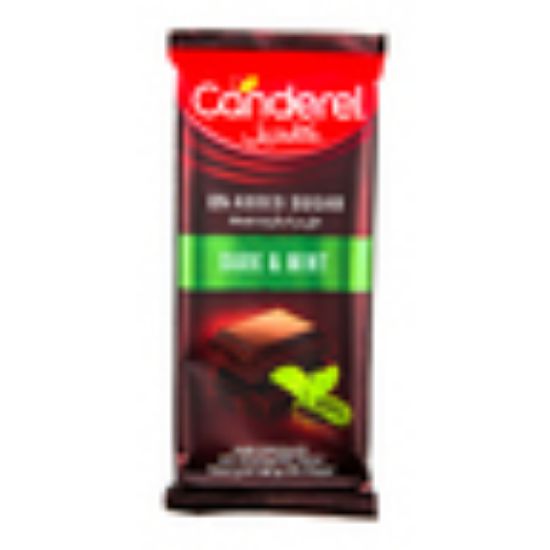 Picture of Canderel Dark Chocolate Mint 100g(N)