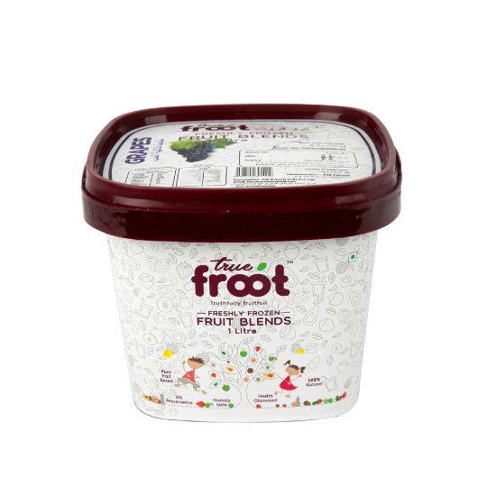 Picture of True Froot Freshly Frozen Grapes Fruit Blend 1Litre