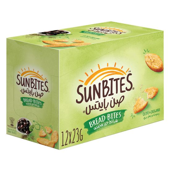 Picture of Sunbites Olive & Oregano Bread Bites 23g