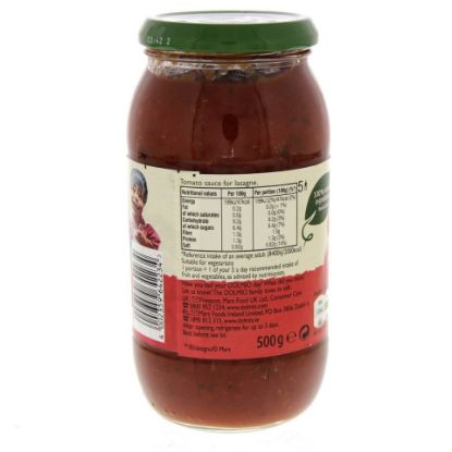 Picture of Dolmio Sauce For Lasagne Original Tomato 500g(N)