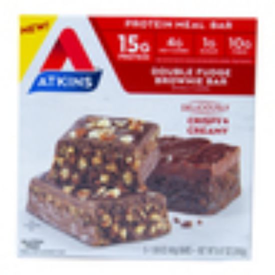 Picture of Atkins Double Fudge Brownie Bar 5 x 48g(N)