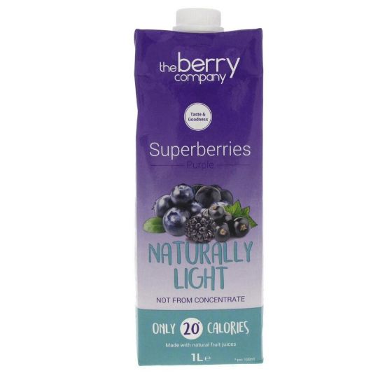 Picture of The Berry Company Superberries Purple Naturally Light 1Litre(N)