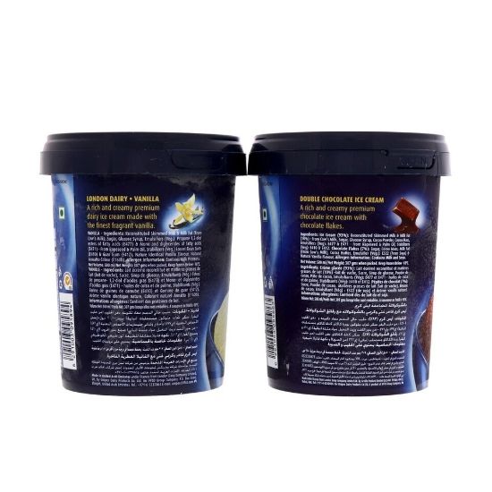 Picture of London Dairy Assorted Ice Cream 2 x 500ml