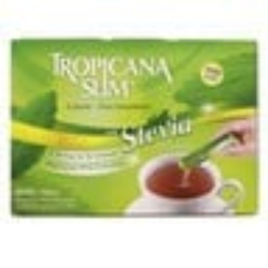 Picture of Tropicana Slim Calorie Fresh Sweetener With Stevia Stick Pack 150 Gm(N)