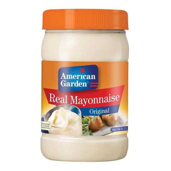 Picture of American Garden Real Original Mayonnaise Gluten Free, Dairy Free 473 ml