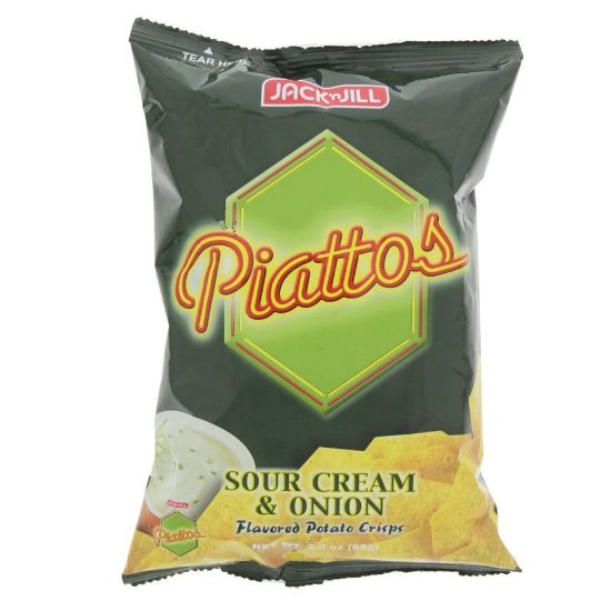 Picture of Jack N Jill Piattos Sour Cream & Onion 85g