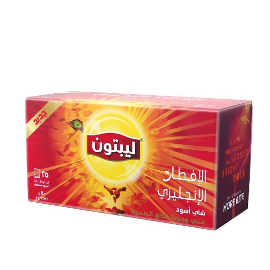 Picture of Lipton Flavoured Black Tea Bags English Breakfast 25pcs(N)