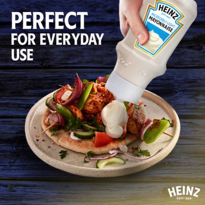 Picture of Heinz Light Mayonnaise Top Down Squeezy Bottle 600ml