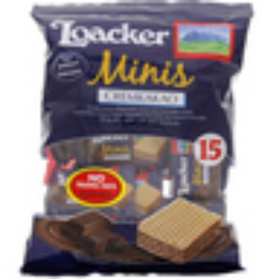 Picture of Loacker Minis Cremkakao Crispy Wafers 10g x 15pcs (150g)