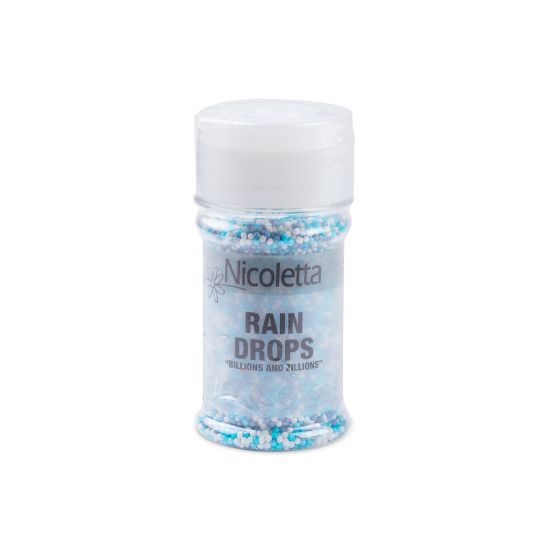 Picture of Nicoletta Cake Decorations Rain Drops 50g(N)