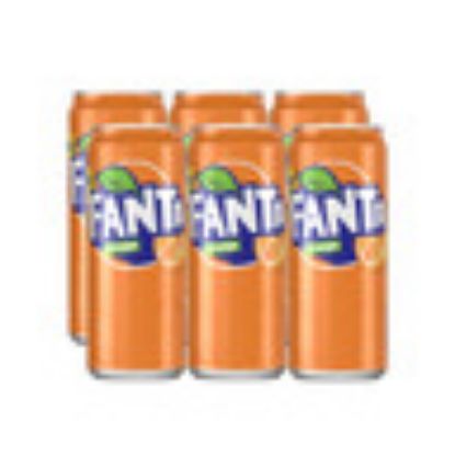 Picture of Fanta Orange Can Value Pack 6 x 295 ml(N)