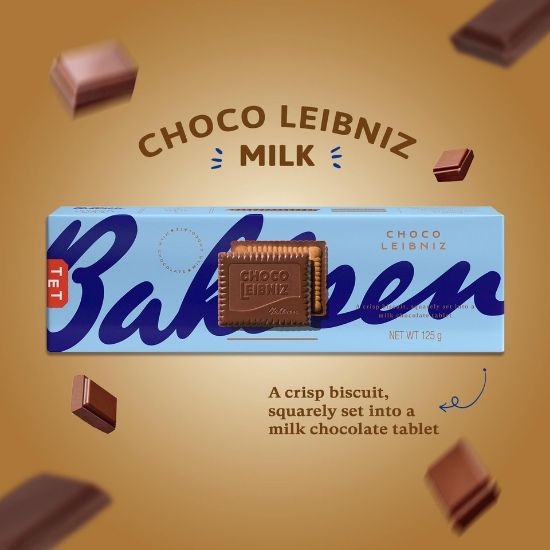 Picture of Bahlsen Choco Leibniz Milk Biscuits 125g