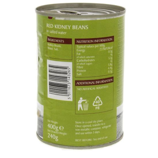 Picture of Epicure Red Kidney Beans in Salted Water 400g(N)