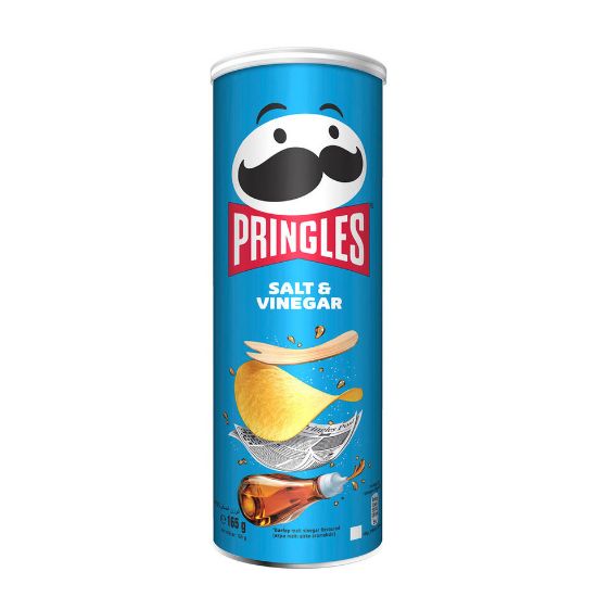 Picture of Pringles Salt And Vinegar Chips 2 x 165 g