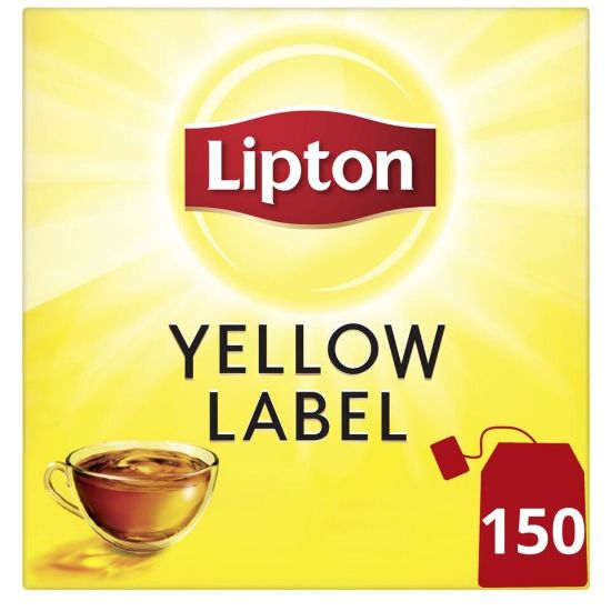 Picture of Lipton Yellow Label Black Tea 150 Teabags(N)