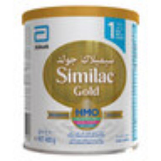 Picture of Similac Gold New Advanced Infant Formula With HMO Stage 1 From 0-6 Months 400 g