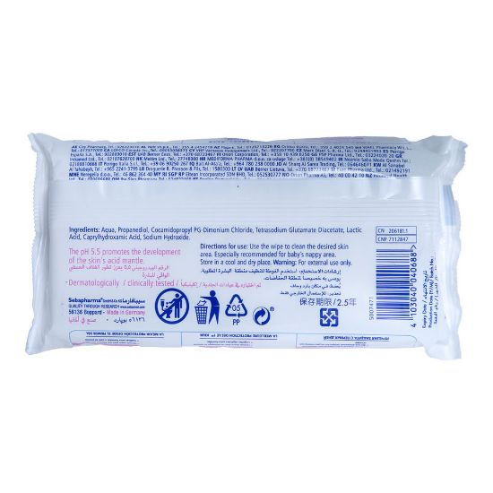 Picture of Sebamed Baby Cleansing Wipes 60pcs