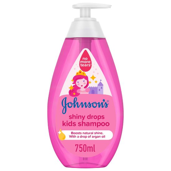 Picture of Johnson's Shampoo Shiny Drops Kids Shampoo 750ml