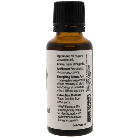 Picture of Now Essential Oil Peppermint 30ml