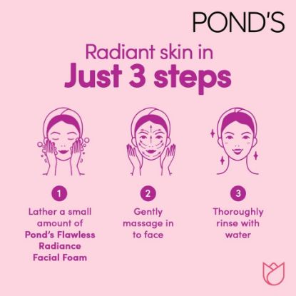 Picture of Pond's Flawless Radiance Deep Whitening Facial Foam 100g