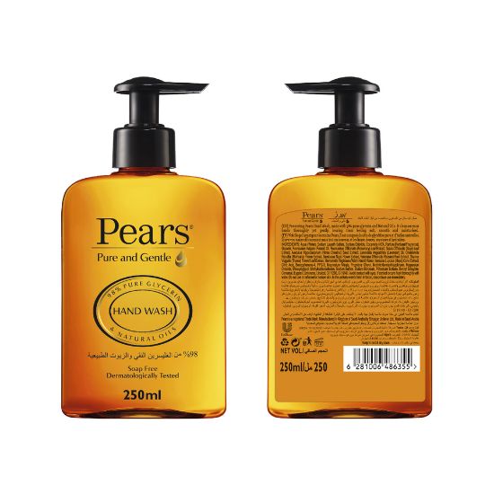 Picture of Pears Pure & Gentle Hand Wash with Natural Oils 250ml