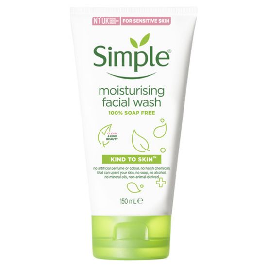 Picture of Simple Kind To Skin Facial Wash Moisturizing 150ml