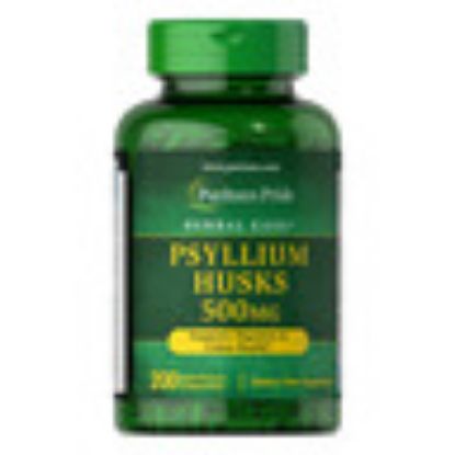 Picture of Puritan's Pride Psyllium Husks 500mg 200pcs