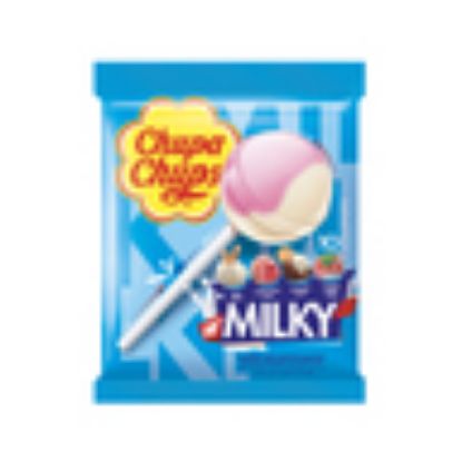 Picture of Chupa Chups Assorted Milky Flavour Lollipops 10pcs(N)