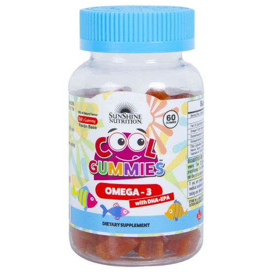 Picture of Sunshine Nutrition Cool Gummies Omega 3 60pcs