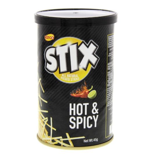 Picture of Kitco Stix Hot & Spicy Potato Sticks 45g