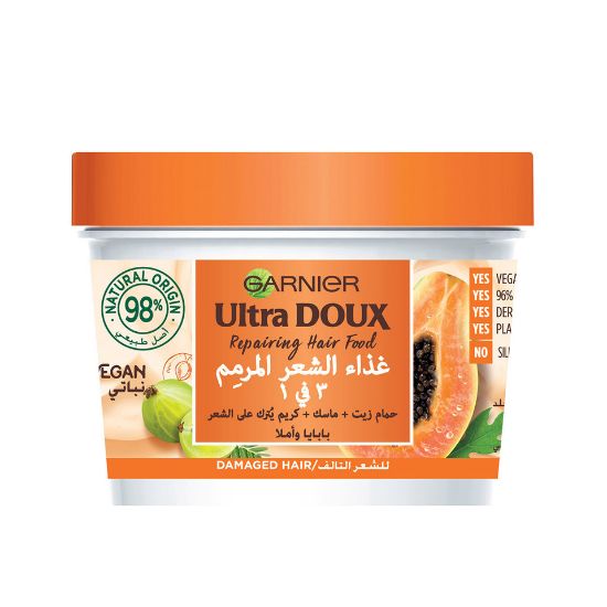 Picture of Garnier Ultra Doux Repairing Hair Food 390ml