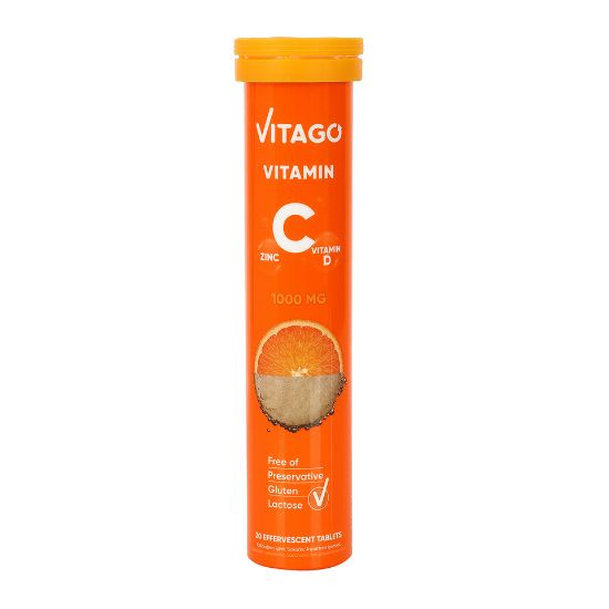 Picture of Vitago Vitamin C & D 1000mg 20pcs