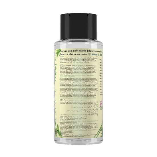 Picture of Love Beauty and Planet Shampoo Delightful Detox Tea Tree Oil & Vetiver 400ml