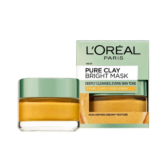 Picture of L'Oreal Paris Pure Clay Bright Mask with Yuzu Lemon 50ml