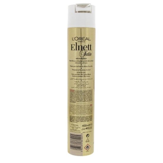 Picture of Loreal Elnet Satin Hair Spray Super Hold 400ml