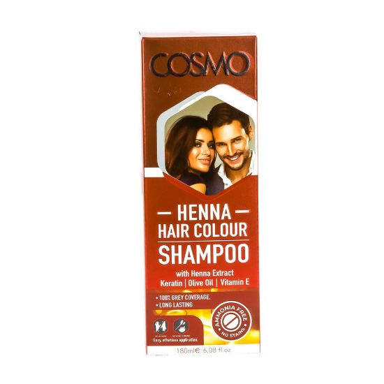 Picture of Cosmo Henna Hair Colour Shampoo 180ml