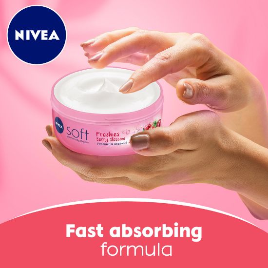 Picture of Nivea Soft Cream Berry Blossom 100ml