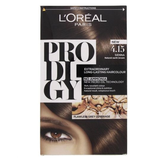 Picture of L'Oreal Paris Prodigy 4.15 Sienna Natural Earth Brown 1pkt