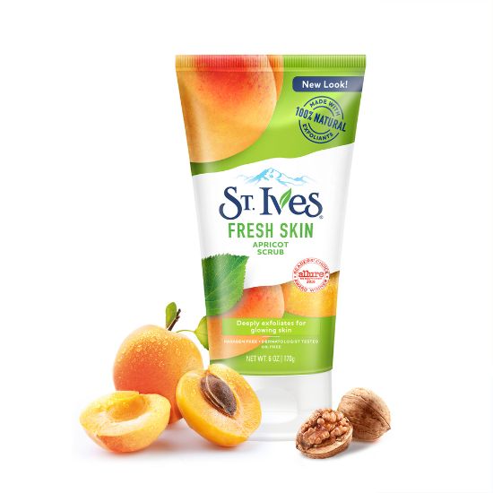 Picture of St. Ives Fresh Skin Apricot Face Scrub for Glowing Skin 170g