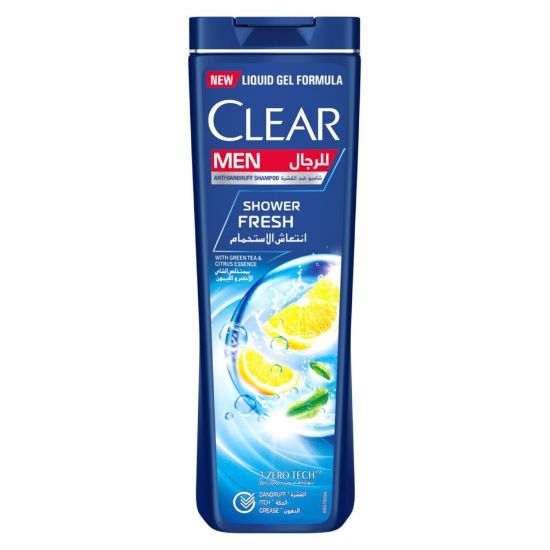 Picture of Clear Men's Shower Fresh Anti-Dandruff Shampoo 400ml