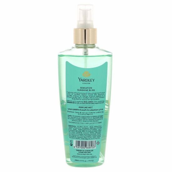 Picture of Yardley Sensation Sunshine Bliss Perfume Mist 236ml