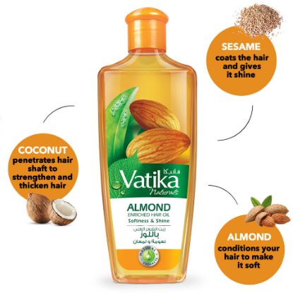 Picture of Dabur Vatika Almond Hair Oil 300ml