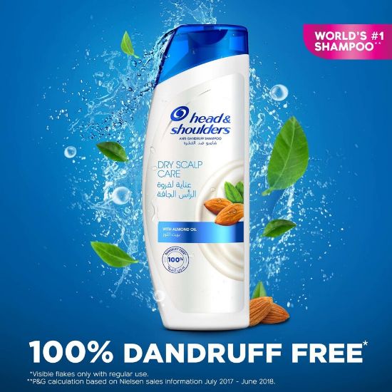 Picture of Head & Shoulders Dry Scalp Care Anti-Dandruff Shampoo with Almond Oil 600ml