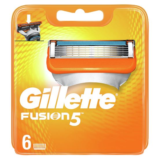 Picture of Gillette Fusion 5 Razor Blade Refills 6pcs