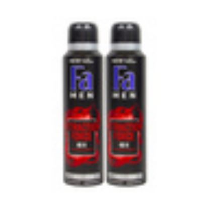 Picture of Fa Deodorant Body Spray For Men Attraction Force 2 x 150ml