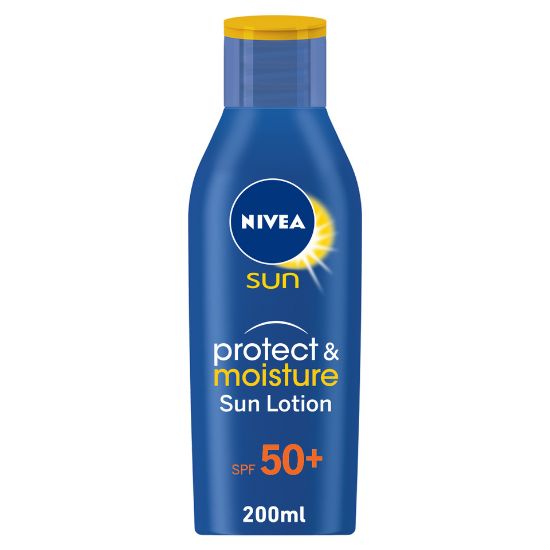 Picture of Nivea Moisturizing Sun Lotion 50+Very High 200ml