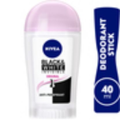 Picture of Nivea Deodorant Stick Invisible Black & White Invisible 40ml