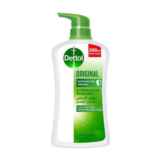 Picture of Dettol Original Showergel & Bodywash Pine Fragrance 500ml