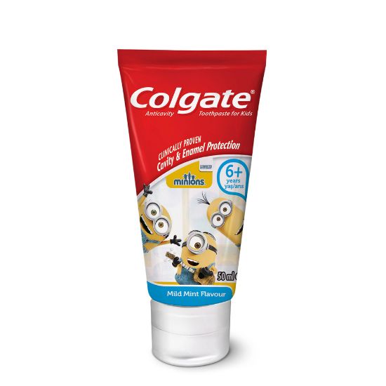 Picture of Colgate Toothpaste 6+ Years For Kids Minions 50ml